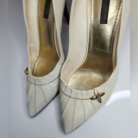 Louis vuitton leather pointed-toe pumps size 39 - Picture 2 of 14